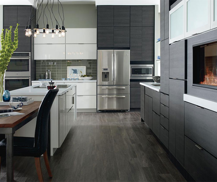 Laminate Cabinets in a Contemporary Kitchen  Schrock