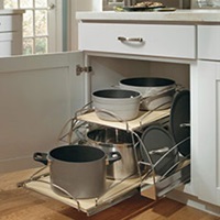 Base Pantry Pull-out Cabinet - Schrock Cabinetry