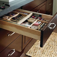 Bathroom Organization – Schrock Cabinetry