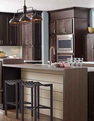 Schrock Kitchen Cabinet Sizes Wow Blog   Dark Finish Modern Kitchen Cabinets 