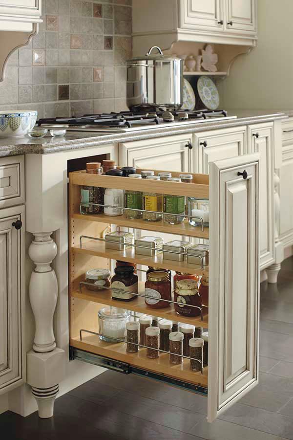 Base Pantry Pull-out Cabinet - Schrock Cabinetry