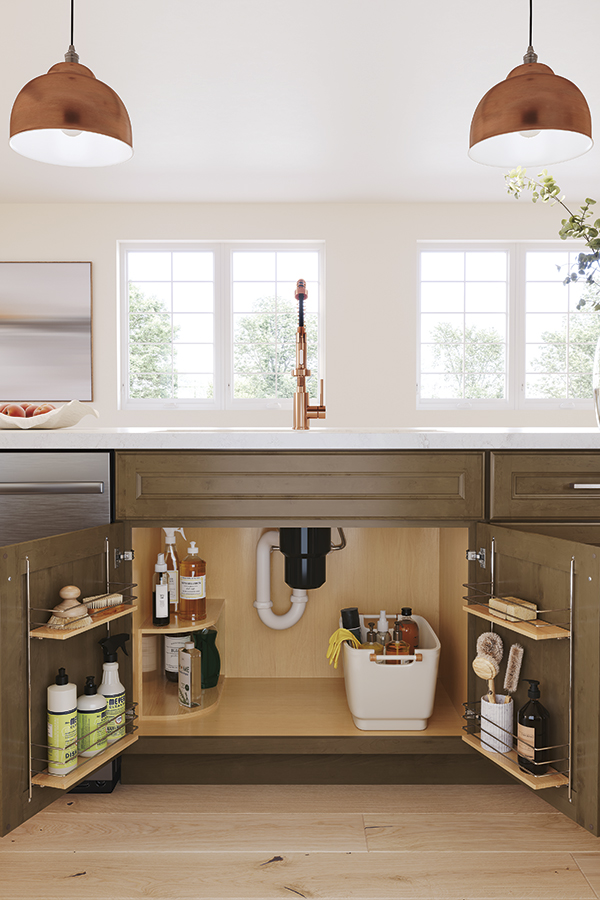 Country Sink Base Cabinet - Schrock Cabinetry
