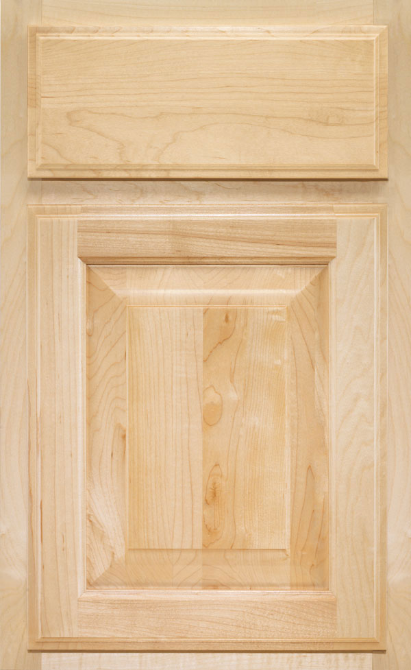 Natural Cabinet Finish on Maple - Schrock Cabinetry