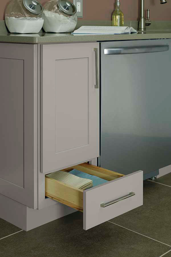 Two Drawer Base Cabinet - Schrock Cabinetry